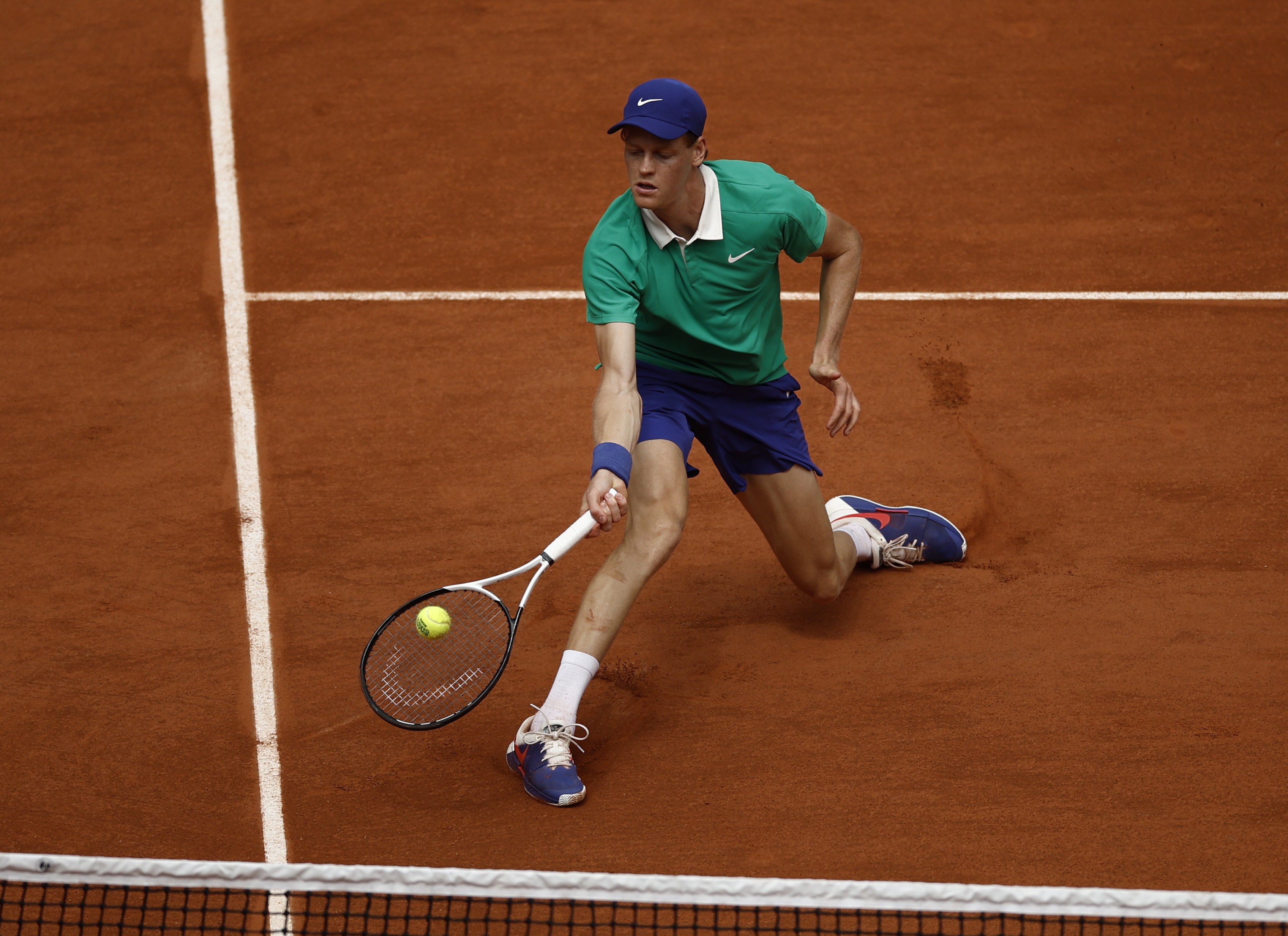 美网力克法网，辛纳统治全场