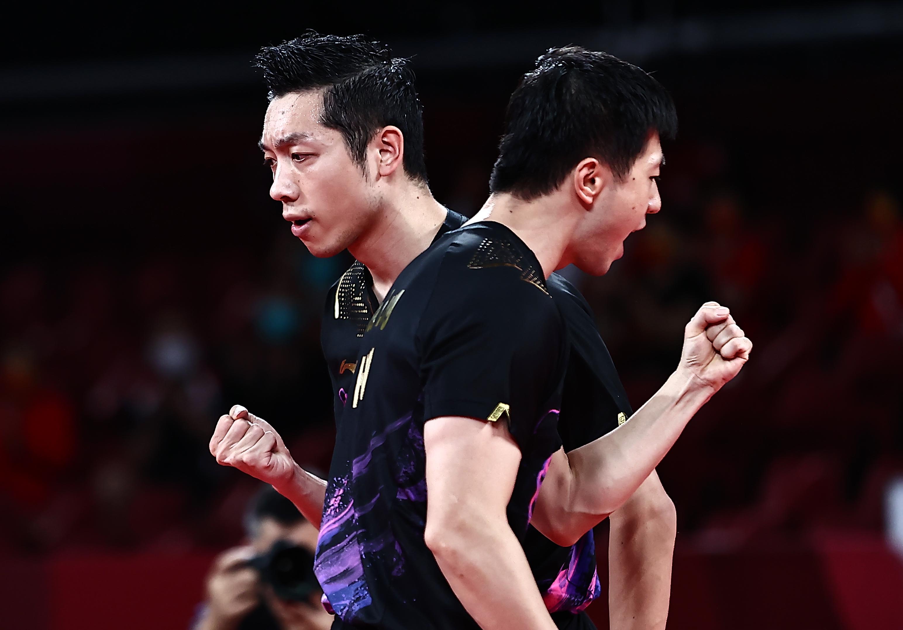 德国队险胜日本队，马龙刷新纪录