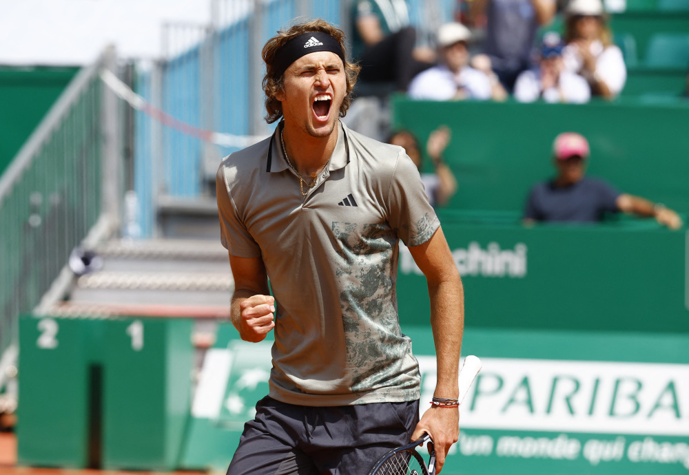 蒙特卡洛大师赛翻盘年终总决赛，兹维列夫惊艳四座